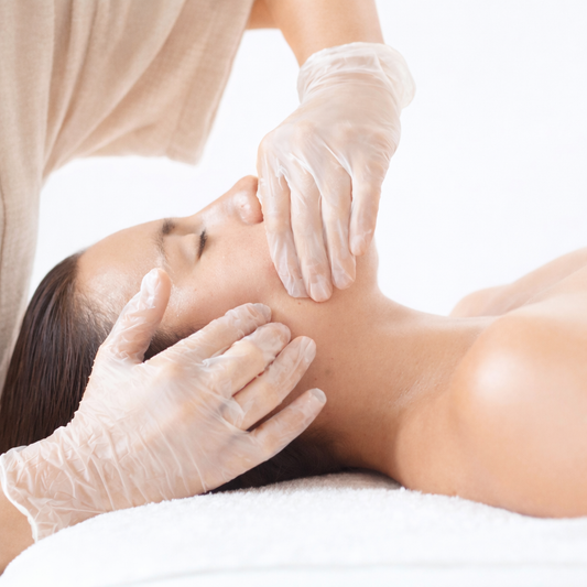 Buccal sculptural face massage at ReBloom – professional intraoral facial technique
