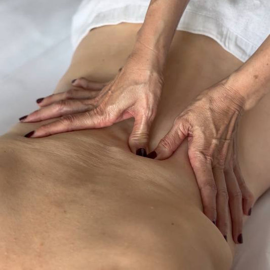 Full body reset massage at ReBloom – gentle muscle release and circulation support
